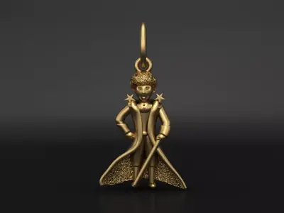 Little Prince pendant 3D print model