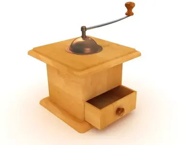 Antique Coffee Grinder 3D model