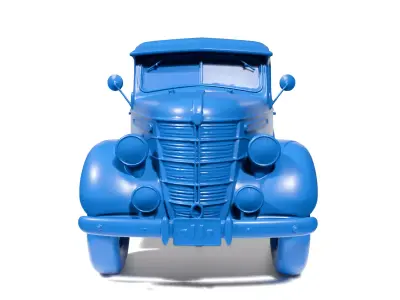 Vintage Pickup Old 3D print model