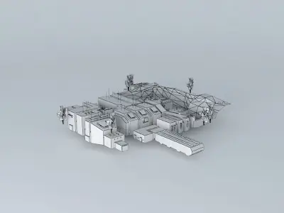 training map Free 3D model