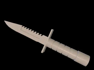 Army Knife Fbx  3D model