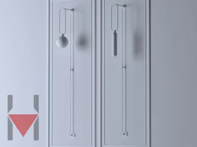 Wall Lights Free 3D model