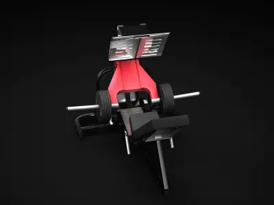 Leg Press 3D model