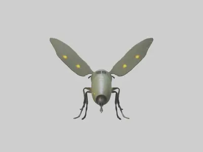 Firefly Model Low-poly 3D model