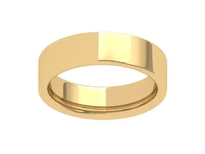 Solitaire Engagement Ring 3D print model 39