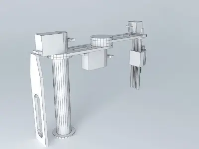 Robot SCARA Free 3D model