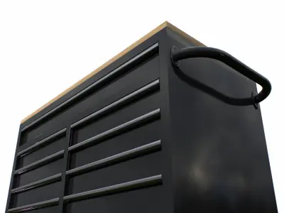 Workbech Storage Tools Trolley 1 Low-poly 3D model