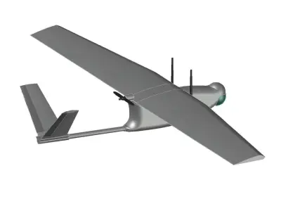 BAYRAKTAR UAV MINI 3D print model