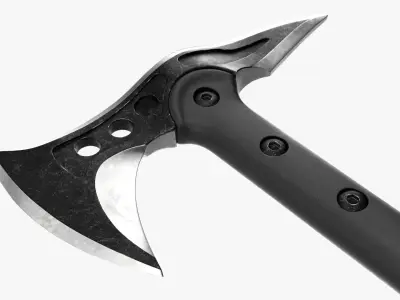 Tomahawk axe tactical 3D model