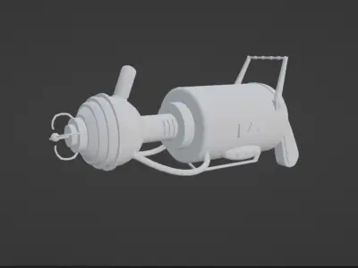 Rayguns - Aliens Guns 3D model