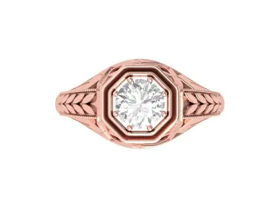 Wedding Ring  3D print model 404