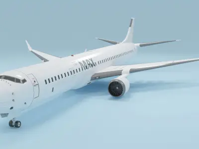 Plane 02 3D model
