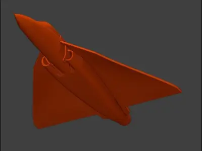HAL LCA Tejas MK1 3D print model