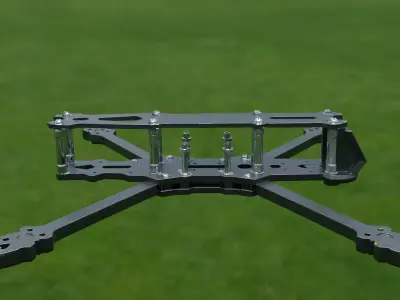 Drone Main Part 3D model
