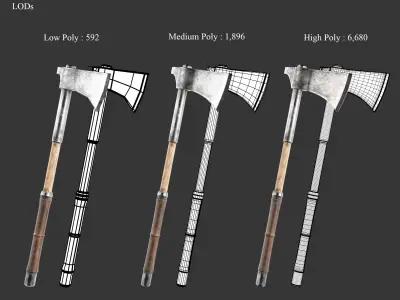Medieval Collection Weapons Variety Pack