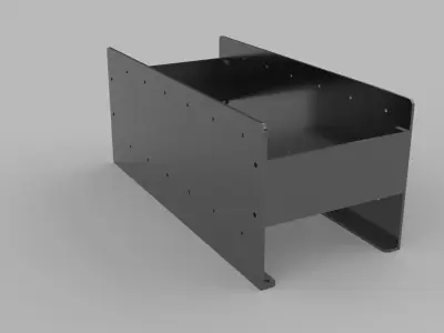 Hdd Suport 6 Slot Server Part 3D model