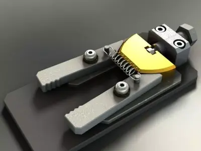 Differential Clamp 3D model