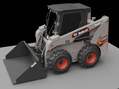 Bobcat Skid Steer Loader S450 3D model