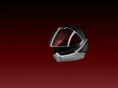 Robotech helmet Rig Hunter 3D print model