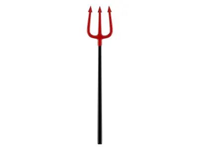 Halloween Devils Fork 3D model