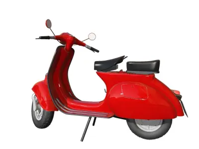 Scooter 3D model purchase