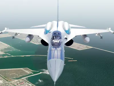 F-CK-1 CD Fighter  Taiwan  3D model