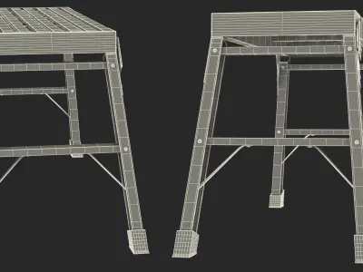 Painting Tools Collection 3D model