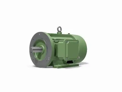 100L B34b Right IEC electric motor - 3D CAD model 3D model