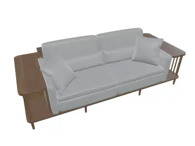 Scaffold Contemporary Architectural Sofa 3D model