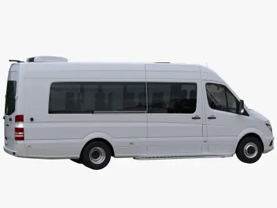 Mercedes-Benz Sprinter Bus 2015 3D model