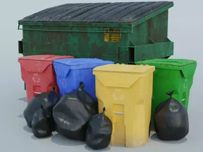 Urban Trash can Pack