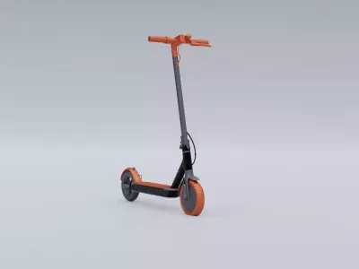 THE KID SCOOTER  Free low-poly 3D model