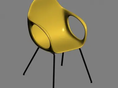 chair 180 3D model