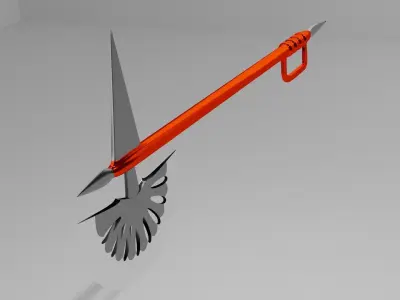 ax weapon Free low-poly 3D model