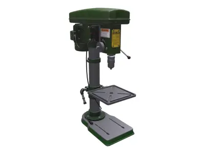 Vertical drill machine Low-poly 3D model