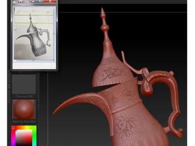 CUP COFFEE ARABIAN 3D print model