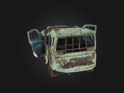 Abandoned Relic  Echoes of a Forgotten Age 3D model