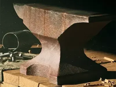 The Old Anvil Free 3D model