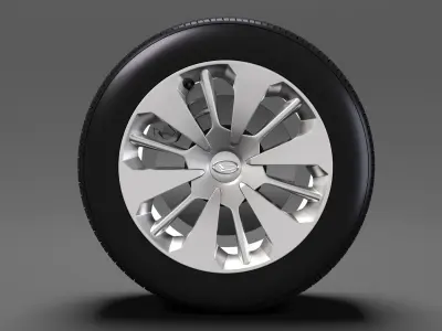 Daihatsu Thor wheel 2017 3D model