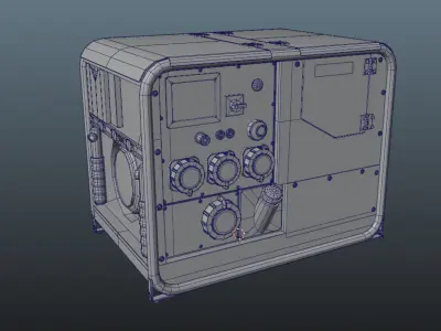 Endress ESE  607 DBG ES DIN 3D model