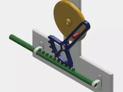 Quick Return Mechanism 3D model buy