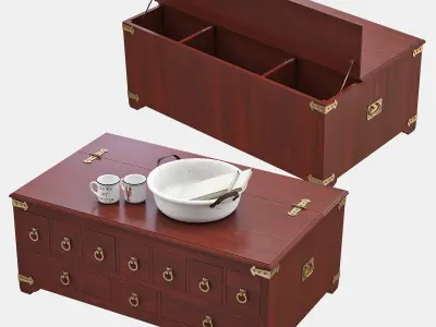 FRIENDS APOTHECARY Coffee Table 3D model