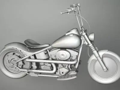 MOTORCYCLE HD 3D model
