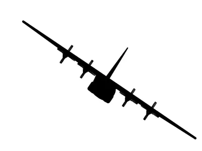 C-130 Hercules 3D model