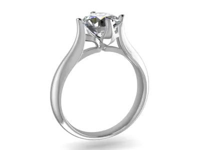 Jewelry Solitaire CI 3D print model