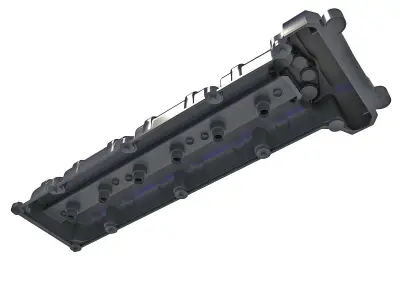 Engine Valve Cover 3D model by 3D-Horse