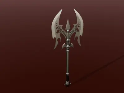 Axe 3D Model Low-poly 3D model buy