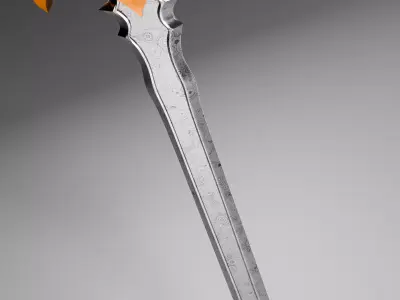 High Quality Sword 3D model