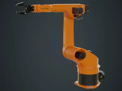 Industrial Robot 3A Low-poly 3D model