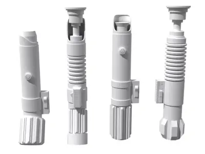 Custom Lightsabers 3D print model